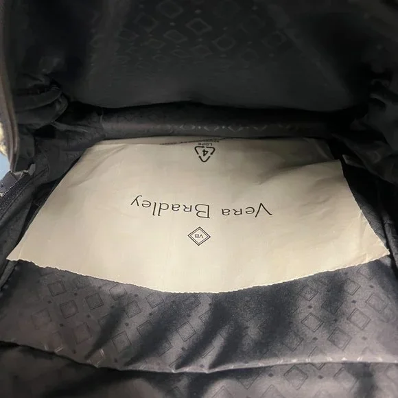 VERA BRADLEY Essential Large Backpack - Shore Enough - Turtle - Nautical - NWT - Picture 3 of 5